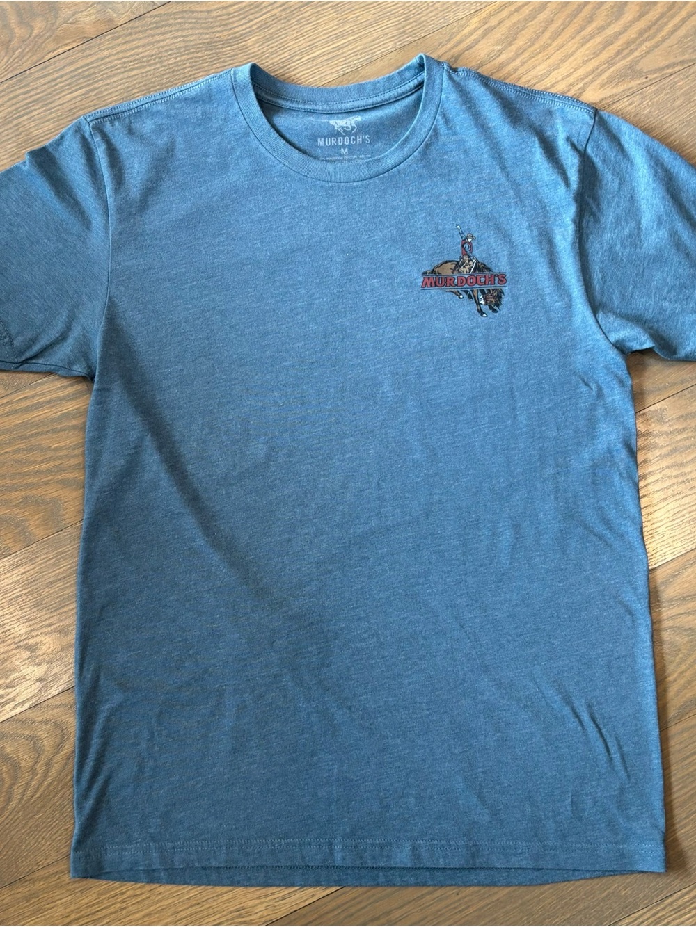 Murdoch’s Medium Men's Blue Short Sleeve Crewneck Tee